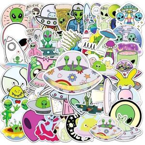 Colorful Alien 👽 Stickers